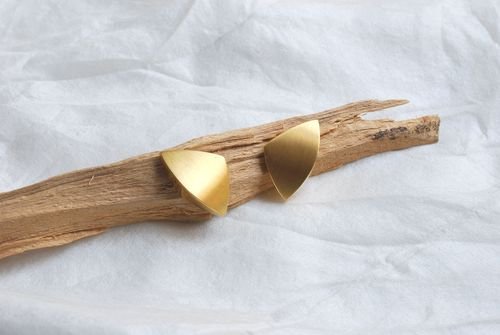 Ohrstecker in 750/- Gelbgold